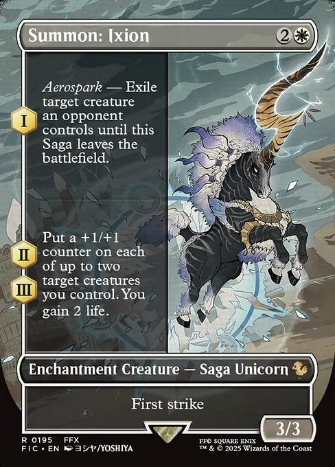 Summon: Ixion (Borderless) - Commander: FINAL FANTASY