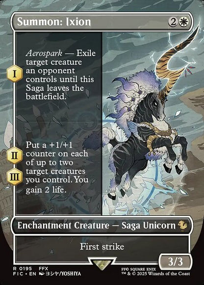 Summon: Ixion (Borderless) - Commander: FINAL FANTASY