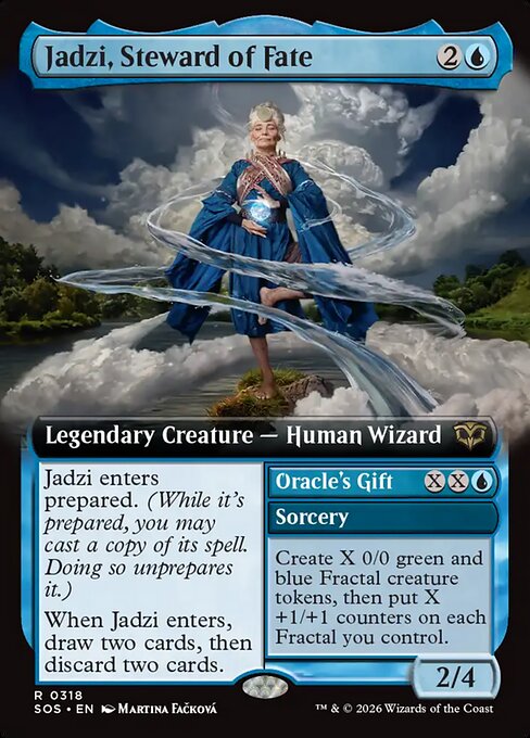 Jadzi, Steward of Fate (Extended Art) - Secrets of Strixhaven