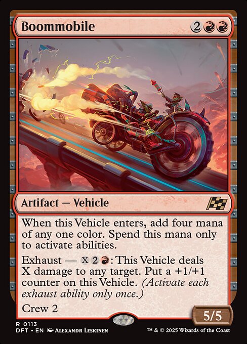 Boommobile (Foil) - Aetherdrift