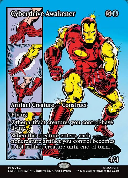 Cyberdrive Awakener (Borderless) - Marvel Universe Eternal-Legal