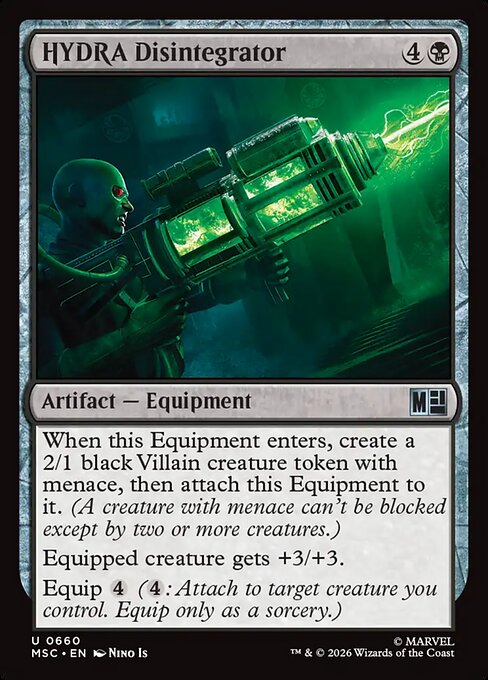 HYDRA Disintegrator - Commander: Marvel Super Heroes