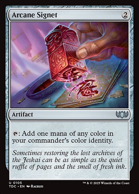 Arcane Signet - Commander: Tarkir: Dragonstorm