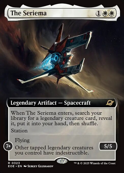 The Seriema (Extended Art) (Foil) - Edge of Eternities