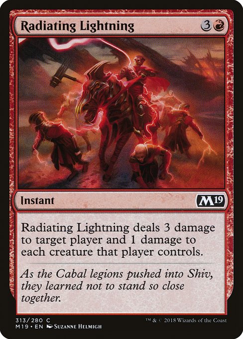 Radiating Lightning - Core Set 2019