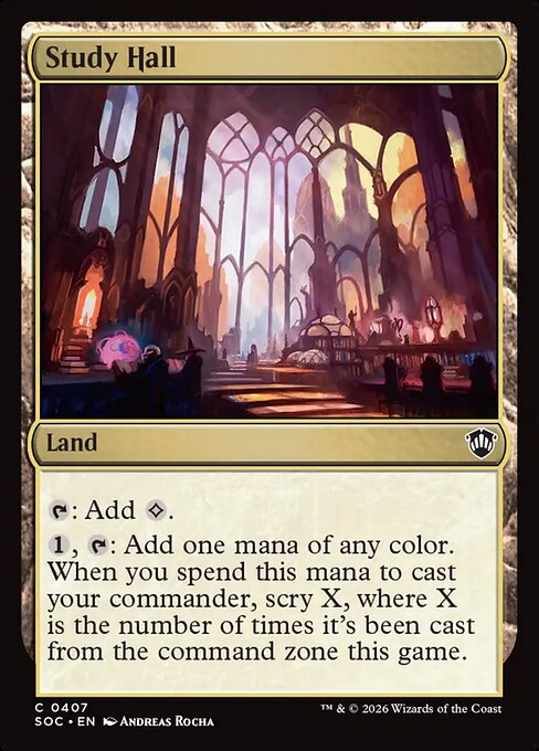 Study Hall - Commander: Secrets of Strixhaven