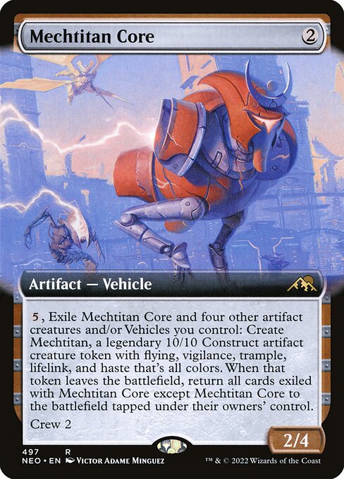 Mechtitan Core (Extended Art) - Kamigawa: Neon Dynasty