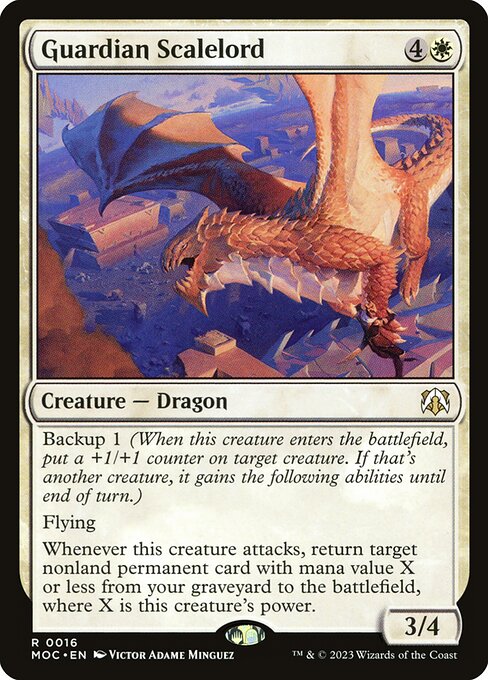 Guardian Scalelord - Commander: March of the Machine