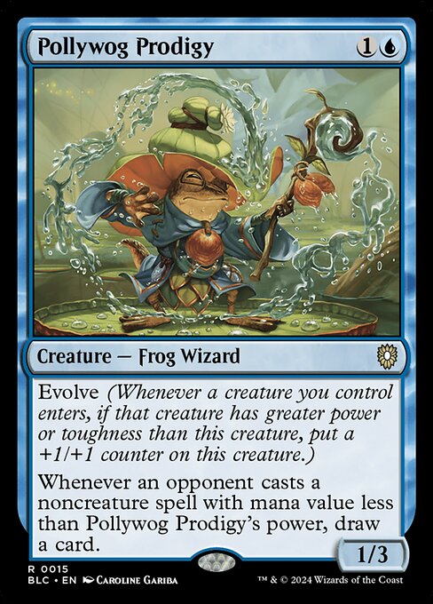 Pollywog Prodigy - Commander: Bloomburrow
