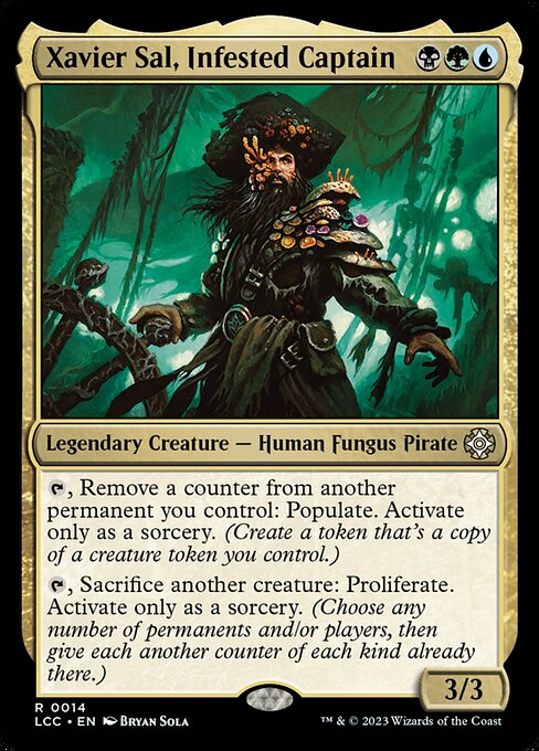 Xavier Sal, Infested Captain - Commander: The Lost Caverns of Ixalan