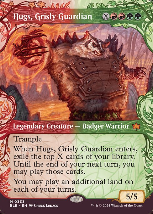Hugs, Grisly Guardian (Showcase) - Bloomburrow