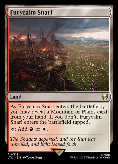 Furycalm Snarl - Commander: The Lord of the Rings: Tales of Middle-earth