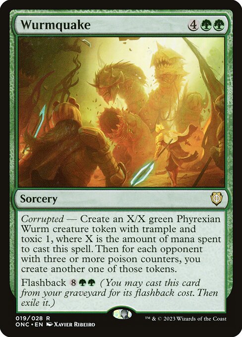 Wurmquake - Commander: Phyrexia: All Will Be One
