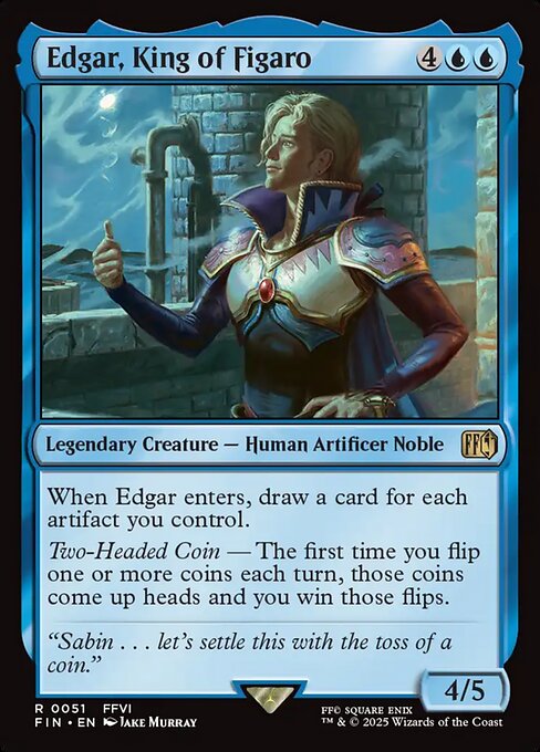 Edgar, King of Figaro (Foil) - FINAL FANTASY