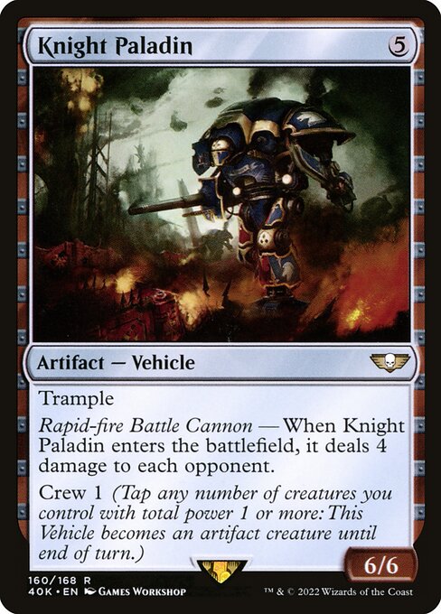 Knight Paladin - Universes Beyond: Warhammer 40,000