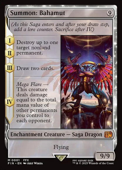 Summon: Bahamut (Foil) - FINAL FANTASY