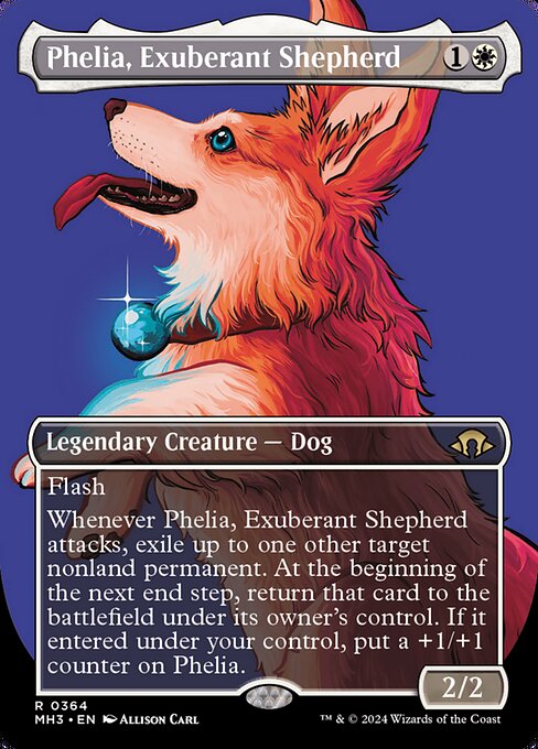 Phelia, Exuberant Shepherd (Borderless) - Modern Horizons 3
