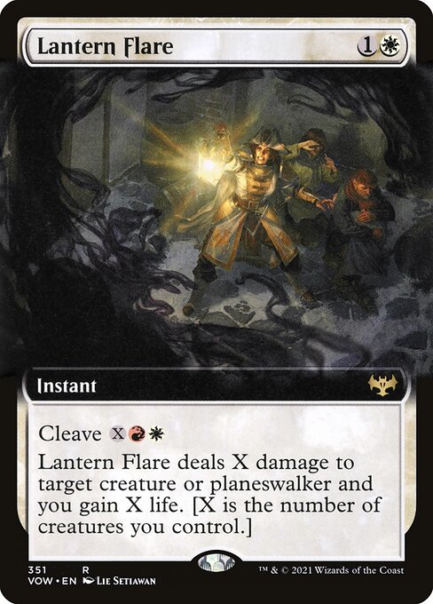 Lantern Flare (Extended Art) - Innistrad: Crimson Vow