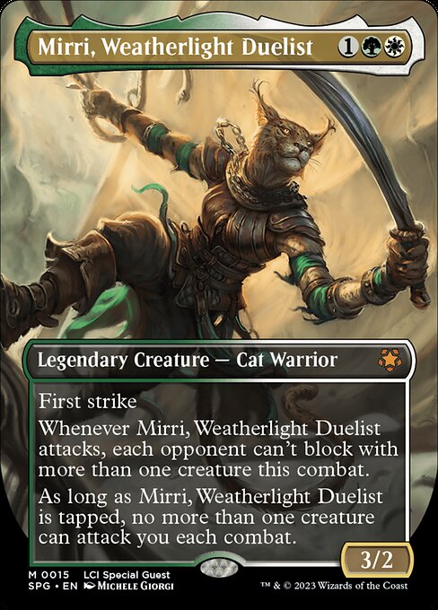 Mirri, Weatherlight Duelist (Borderless) - Special Guests