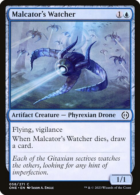 Malcator's Watcher - Phyrexia: All Will Be One