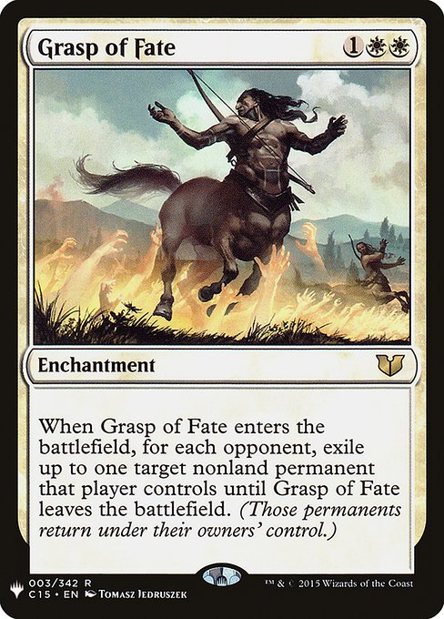 Grasp of Fate - The List Reprints