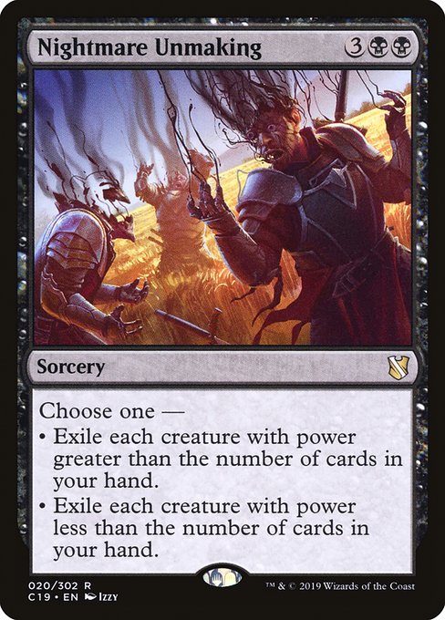 Nightmare Unmaking - Commander 2019