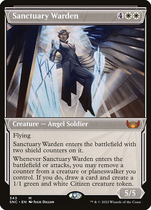Sanctuary Warden (Showcase) - Streets of New Capenna