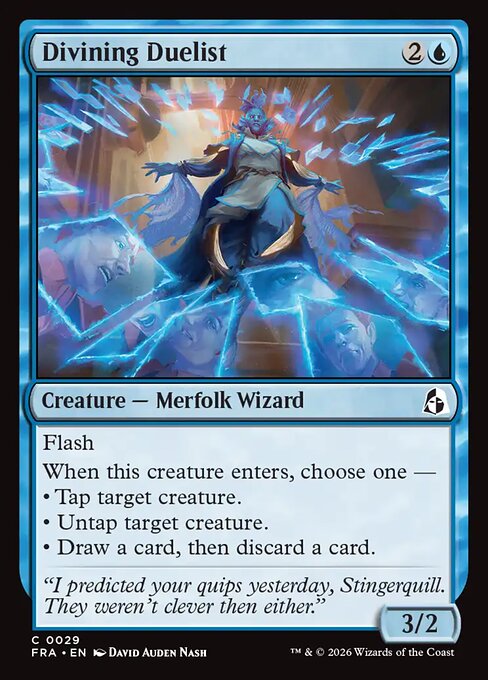 Divining Duelist (Foil) - Reality Fracture