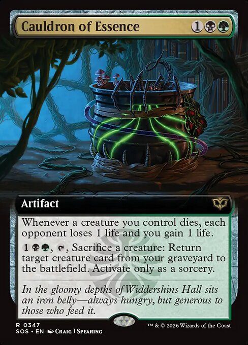 Cauldron of Essence (Extended Art) - Secrets of Strixhaven