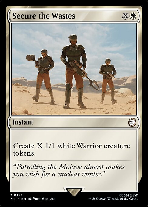 Secure the Wastes - Universes Beyond: Fallout