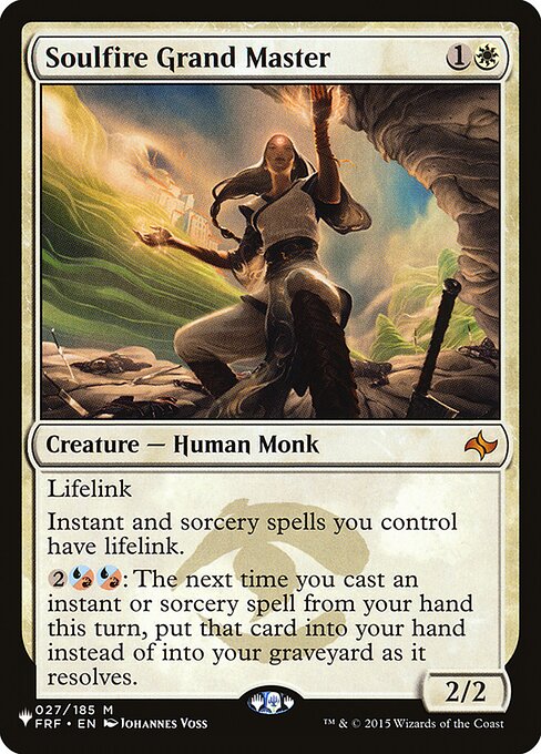 Soulfire Grand Master - The List Reprints