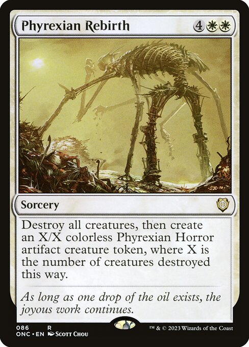 Phyrexian Rebirth - Commander: Phyrexia: All Will Be One