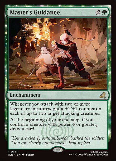 Master's Guidance (Foil) - Avatar: The Last Airbender: Eternal-Legal