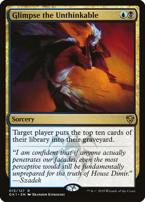Glimpse the Unthinkable - Guilds of Ravnica: Guild Kits