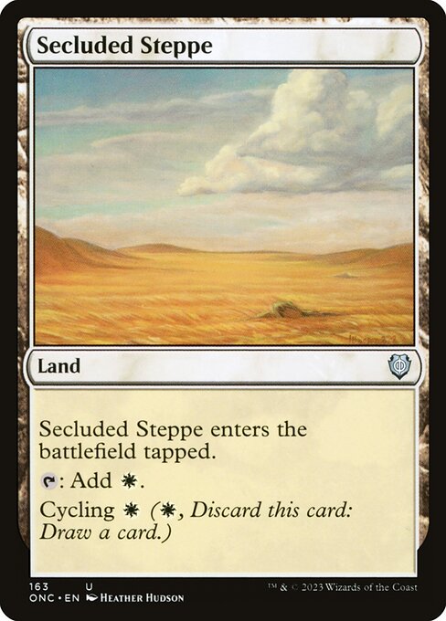 Secluded Steppe - Commander: Phyrexia: All Will Be One