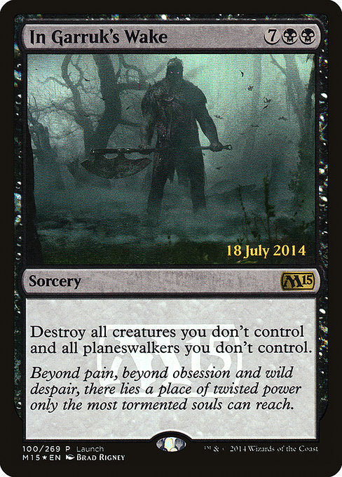 In Garruk's Wake (Foil) - Launch Party & Release Event Promos