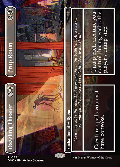 Dazzling Theater // Prop Room (Borderless) - Duskmourn: House of Horror