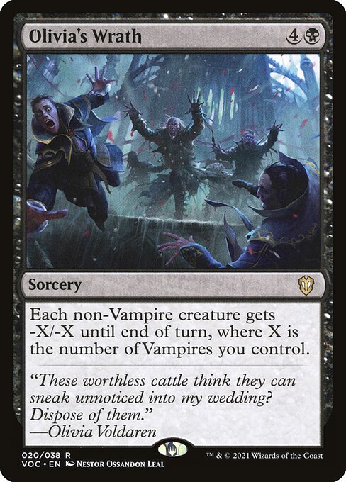 Olivia's Wrath - Commander: Innistrad: Crimson Vow