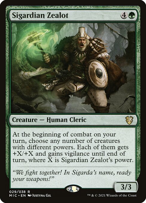 Sigardian Zealot - Commander: Innistrad: Midnight Hunt