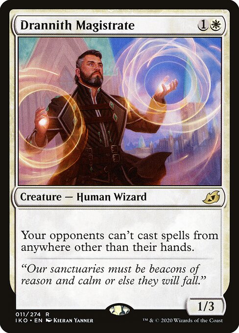 Drannith Magistrate (Foil) - Ikoria: Lair of Behemoths