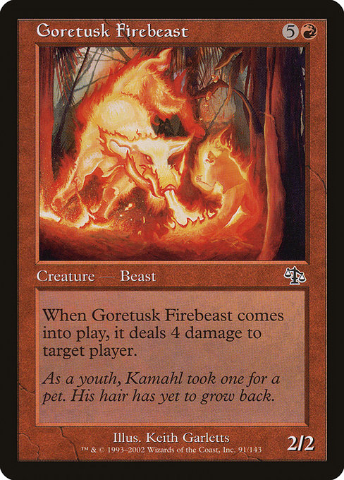 Goretusk Firebeast - Judgment