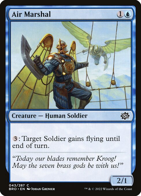 Air Marshal (Foil) - The Brothers' War