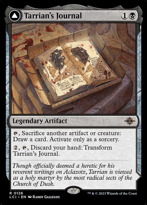 Tarrian's Journal - The Lost Caverns of Ixalan