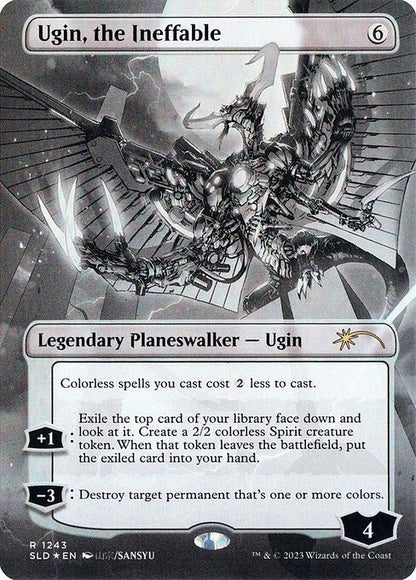 Ugin, the Ineffable (Borderless) - Secret Lair Drop Series