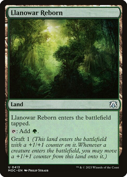 Llanowar Reborn - Commander: March of the Machine