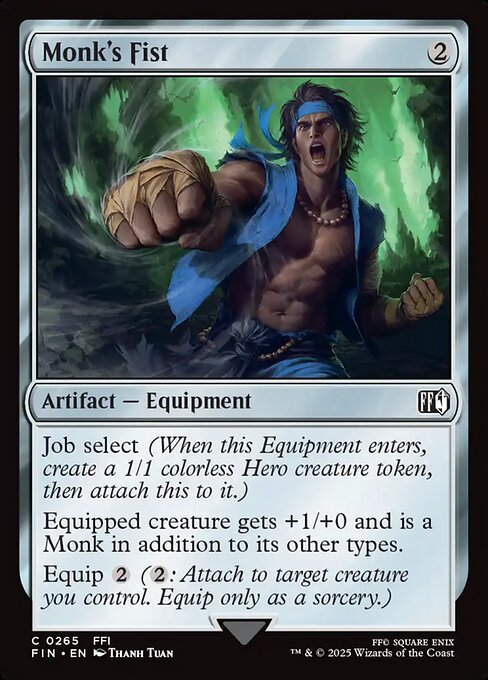 Monk's Fist (Foil) - FINAL FANTASY