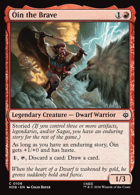 Oin the Brave (Foil) - The Hobbit