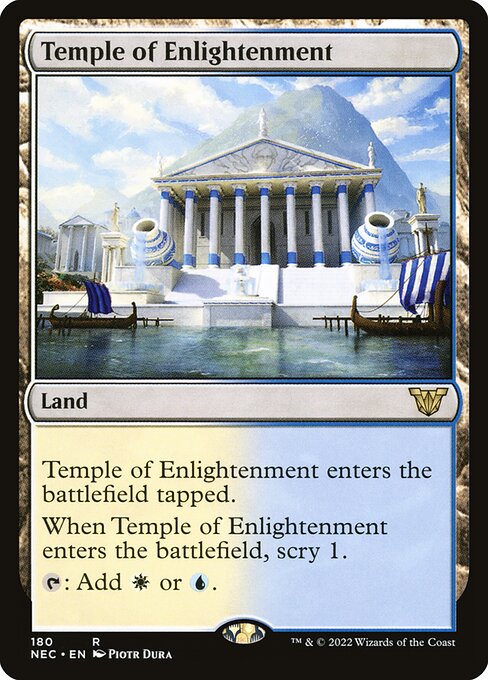 Temple of Enlightenment - Commander: Kamigawa: Neon Dynasty