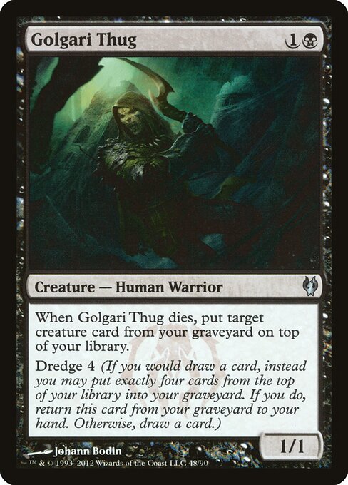Golgari Thug - Duel Decks: Izzet vs. Golgari