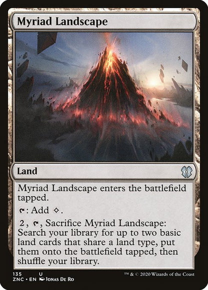 Myriad Landscape - Commander: Zendikar Rising